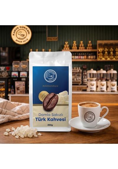 Damla Sakızlı Türk Kahvesi 250gr Hazır
