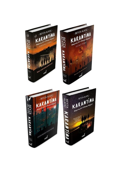 Beyza Alkoç Karantina Seti 4 Kitap Set Ciltli