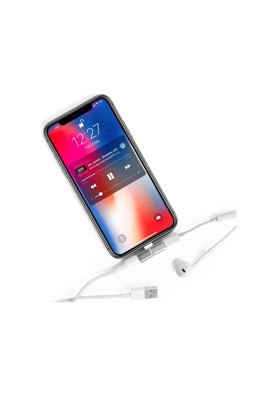 Dark Apple Uyumlu iOS Lightning Çoklayıcı
