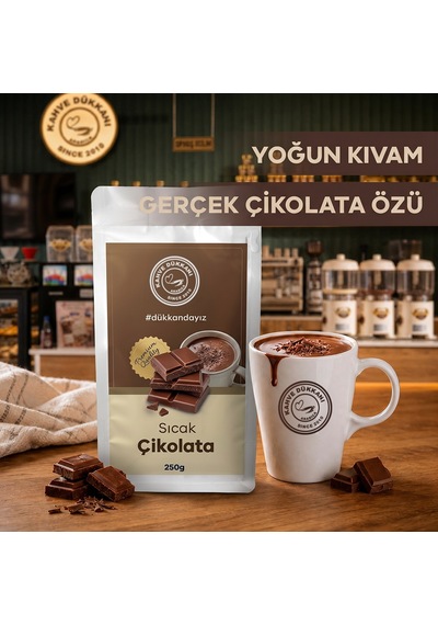 Sıcak Çikolata Tozu 250gr Hazır