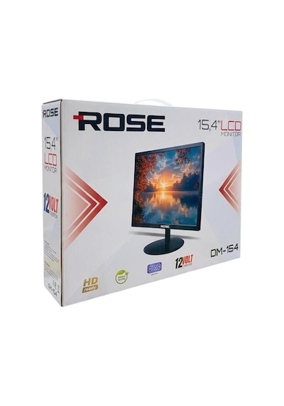 Rose Dm-154 15.4 Monitör Hdmı-vga 12volt/220