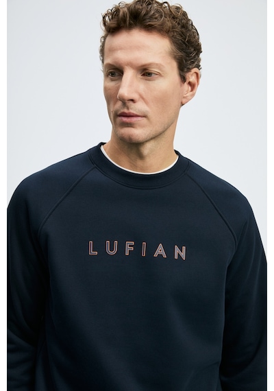 Lufian Bren Erkek Sweatshirt Lacivert Lacivert 112030219100200