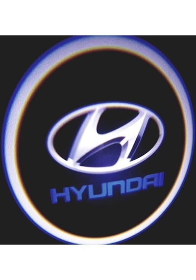 OtoÇizgi Hyundai Pilli Yapıştırmalı Kapı Altı Led Hayalet Logo Mesafe Sens N11.8802 OtoÇizgi