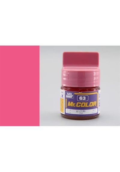 10 Ml. Pink Mr.color Serisi Maket Boyası, Mr.hobby C063 Standart
