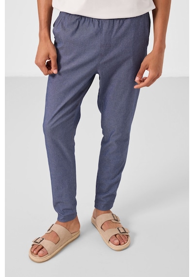 Tommylife Kot Lacivert Standart Fit Dokuma Hafif Esnek Chino Erkek Pantolon - 82180 Lacivert