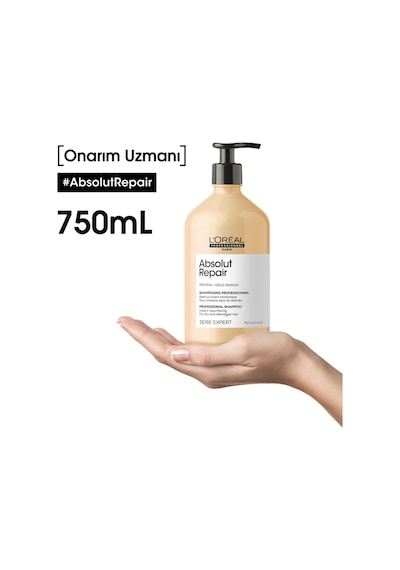L'Oréal Professionnel Serie Expert  Absolut Repair Gold Quinoa Protein Şampuan 750 ML