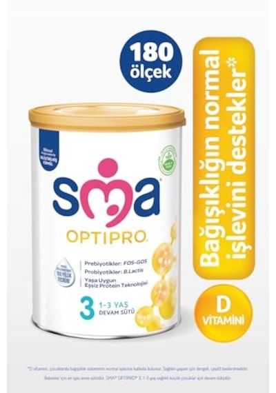 Optipro 3 Devam Sütü 1-3 Yaş, 800 G X 3 Adet