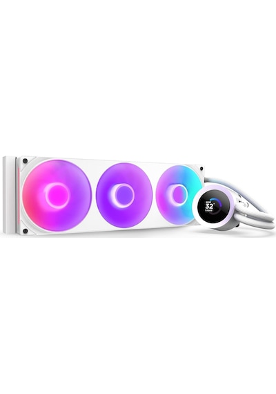 Nzxt Kraken Plus 360mm Rgb Rl-kr360-w2 Beyaz Işlemci Sıvı Soğutucu
