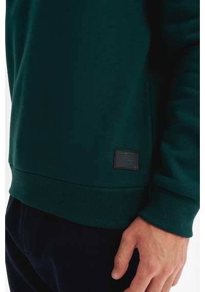 AR-MA Arma Erkek Regular Fit Basic 3 İplik Şardonlu Bisiklet Yaka Sweatshirt Pamuk Polyester Karışımlı K30124603302 Yeşil