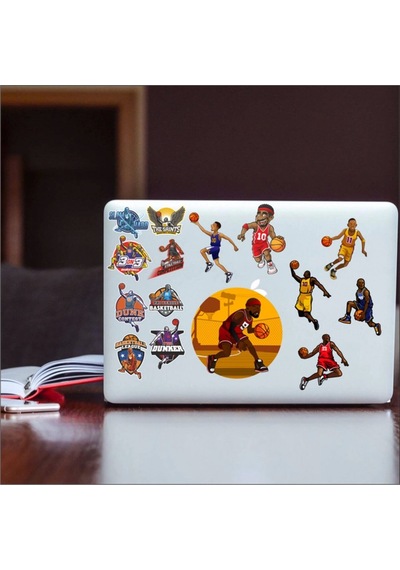 Plaj Kızı Stikcer Set-1 11 Parça Telefon, Tablet, Defter, Laptop Sticker