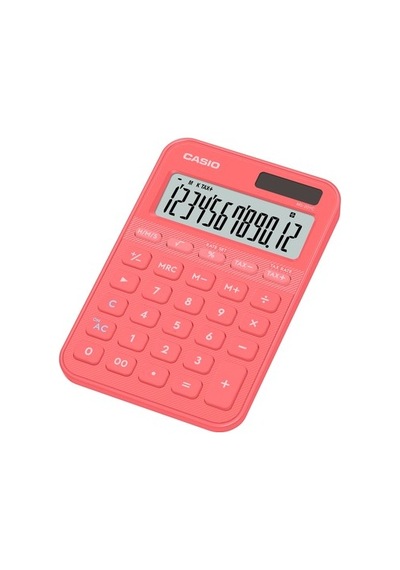 Mint Yeşili Masaüstü Hesap Makinesi, 12 Haneli 124-Pembe