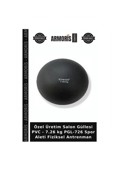 Özel Üretim Salon Güllesi Pvc - 7.26 Kg Pgl-726 Spor Aleti Fiziksel Antrenman Çok Renkli