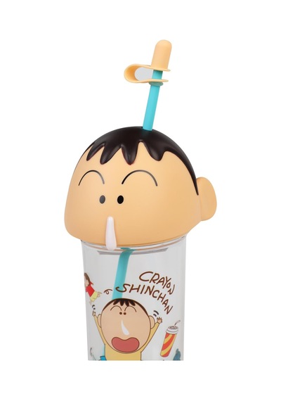 Vagonlife Crayon Shinchan Tritan Pipetli Matara 500 Ml - Mavistandart Turkuaz