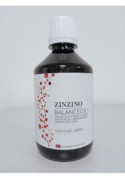 Zinzino Balanceoil Omega 3 Ve D Vitamini Greyfurt Ve Limon 300 Ml