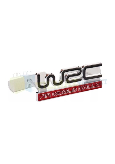 Wrc World Rally Ön Panjur Logo Izgara Vidalı Arma Amblem Metal