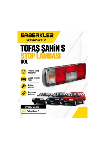 Tofaş Şahin S Stop Lambası Sol - Erb366
