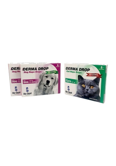 Dr. Sed 11-20 KG Köpekler İçin 2 Kutu Damla + Kediler İçin Damla