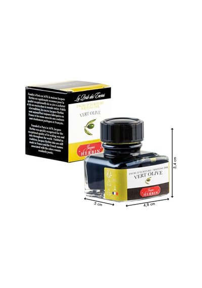 Jherbin Şişe Dolma Kalem Mürekkebi 30 Ml Vert Oliv Genel