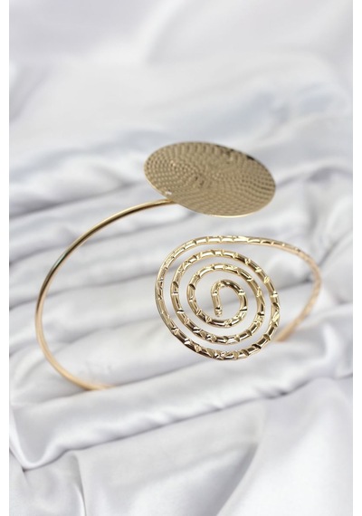 Pazu Bileklik Gold Renk Pirinç Bohem Tarz Model Tj-bb8566 Beyaz