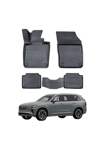 Volvo Xc90 Plug-ın 2024- Uyumlu Araca Özel Lüx 4d Paspas
