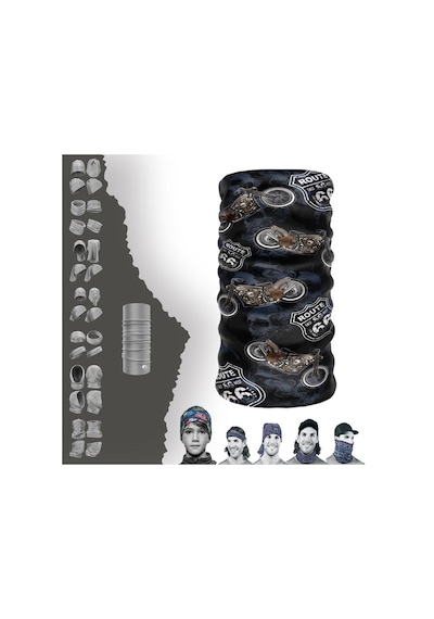 E-Taktik Daınese Boyunluk Bere Bandana Maske Bone Toka Saçbandı Çok Renkli