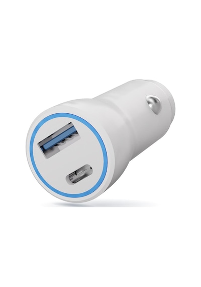 Polosmart Pbs134 Hızlı 1 Usb 1 Pd Çıkışlı 20w Araç Şarjı Beyaz