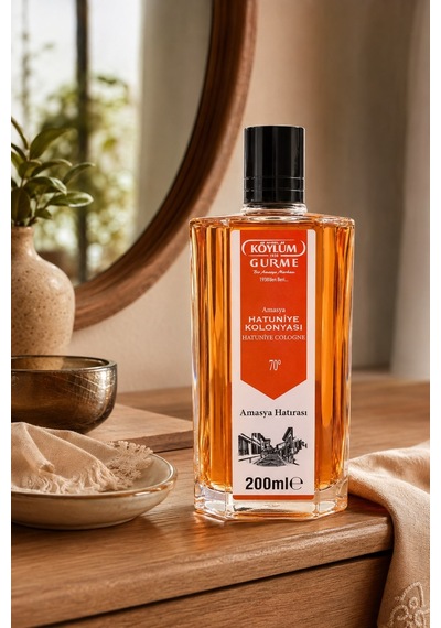 Köylüm Gurme Amasya Hatuniye Kolonyası 70 Cam Şişe 200 Ml