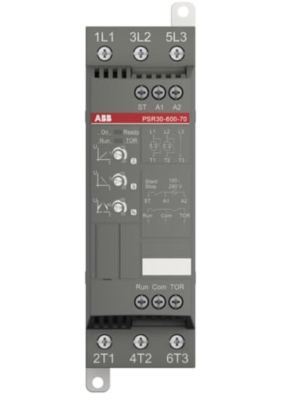 Abb 1sfa896109r7000 Psr30-600-70 15kw 30a 100-240v Ac Softstarter Yumuşak Yol Verici
