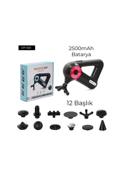 Ers 12 Başlıklı Masaj Aleti Çok Renkli