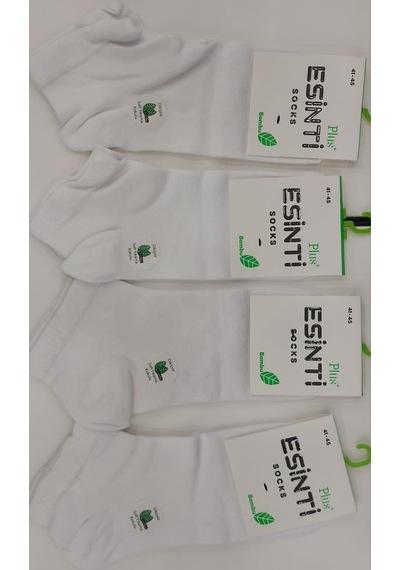 Esinti Kadın Bambu Patik Çorap 6 Adet 001