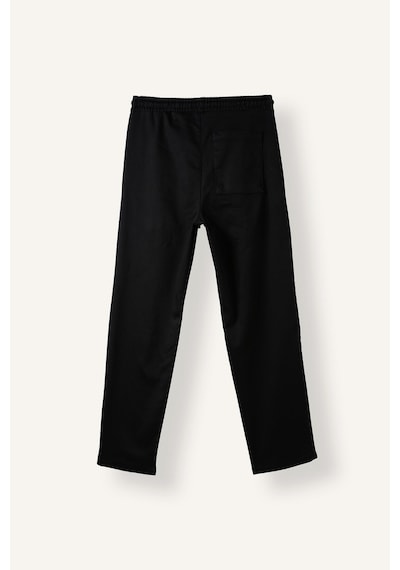 Defacto Relax Fit Beli Bağcıklı Düz Paça Pantolon I5149ax26aubk81 Siyah-bk81