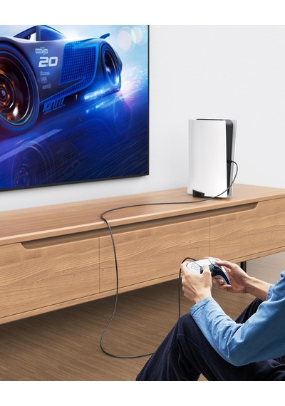 Gaming Usb-c Kablo - Siyah 1.5 Metre Xbox, Ps5 Gamepad Ve Akıllı Telefonlar İçin Usb Type-c B Standart