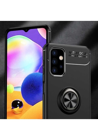 Samsung Galaxy Uyumlu A32 4G Kılıf Yüzüklü Magnetli Ravel Case