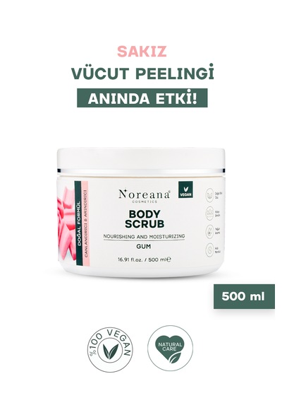 Sakız Aromalı Vegan Vücut Peelingi 500 Ml