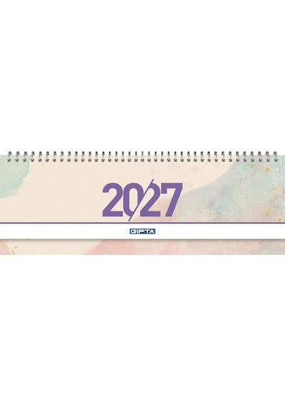 Gıpta 2027 Spiralli Masa Takvimi 12x33 Cm 504-btk 5 Adet