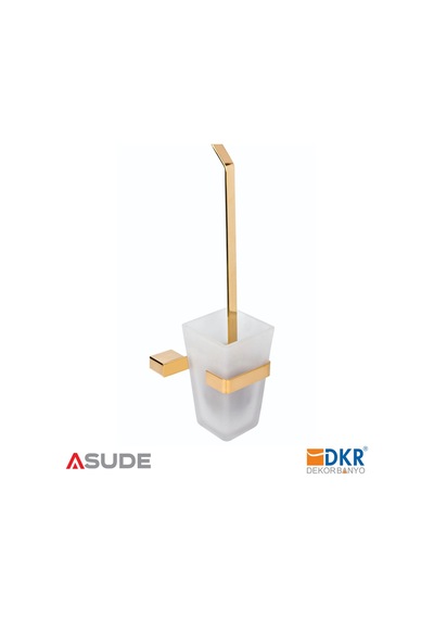 Dkr Klozet Fırçası Pvd Gold Inox