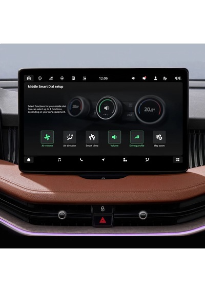 Skoda Superb 13inç Multimedya Navigasyon Ve 10.25inç Ekran Koruyucu Dijital Gösterge Nano 9H Nano Ekran Koruyucu