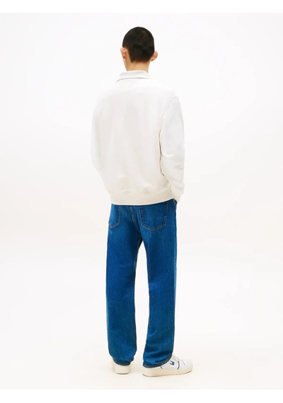 Tommy Hilfiger Tjm Rlx Colorblock M, Ae3 Krem Erkek Sweatshirt