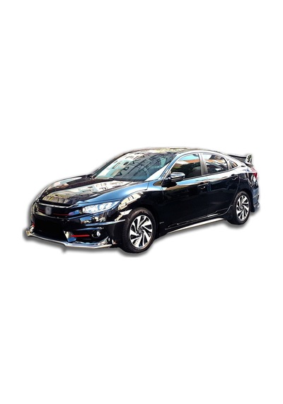 Honda Civic Fc5 2016-2021 Boyasız Plastik Sağ-sol Takım Turbo Marşpiyel