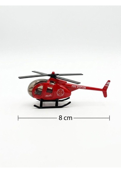 Gökyüzü Macerası 8cm 10 Parça Çek Bırak Motorlu Uçak Ve Helikopterli Oyuncak Hava Araçları Seti