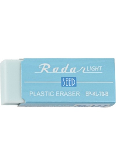 Seed Renklı Seffaf Radar Plastık Sılgı 40 Lı
