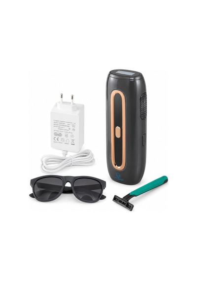 W-1098 Ipl Lazer Epilasyon Cihazı, Safir Buz Soğutmalı Başlık, 999.999 Atım, Otomatik Ve Manuel Flaş, Kırmızı Led Işık Modu, Gözlük Ve Adaptör, Antrasit