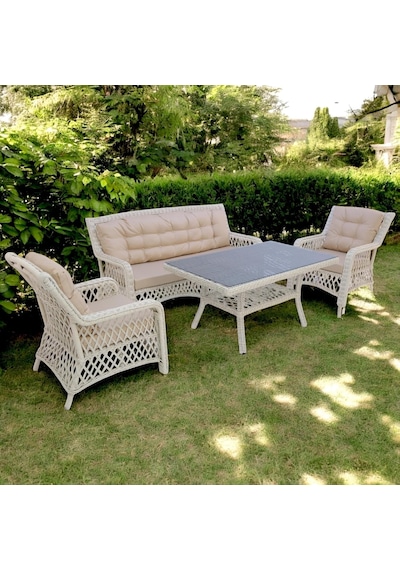 Ravello X Rehome Rattan Üçlü Bahçe Oturma Takımı 364 Diğer