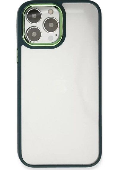Newface Apple İphone 14 Pro Kılıf Dora Kapak - Haki Yeşil