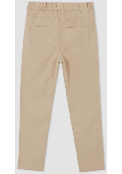 Defacto T8850a6-fw Erkek Çocuk Gabardin Pantolon T8850A6-R6164 Bej