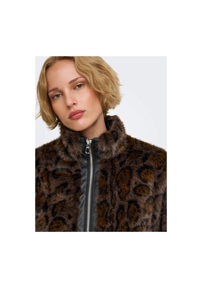 Only 15373827 Kadin Mont - Kahverengi