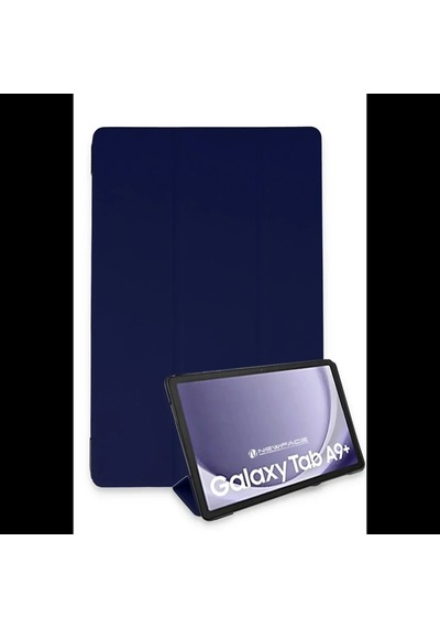 Samsung Uyumlu Galaxy Tab A9 Plus Kılıf Tablet Smart Kılıf - Lacivert Diğer