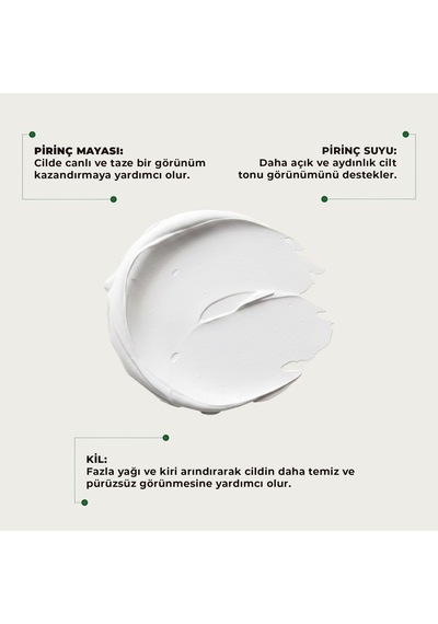 Dermokil Pirinç Mayası Beyazlatıcı Stick Kil Maskesi 30 G