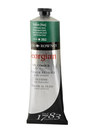 Daler Rowney Georgian Yağlı Boya 225Ml - N:382 Viridian