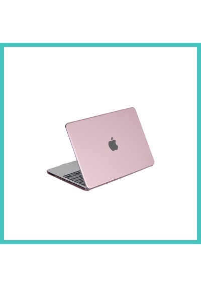 Ny Joy Macbook Neo Şeffaf Macbook Kapak - Pembe Nyjoybz